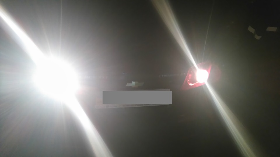 Заменил лампы заднего хода — Chevrolet Lacetti 5D, 1,6 л, 2008 года ...