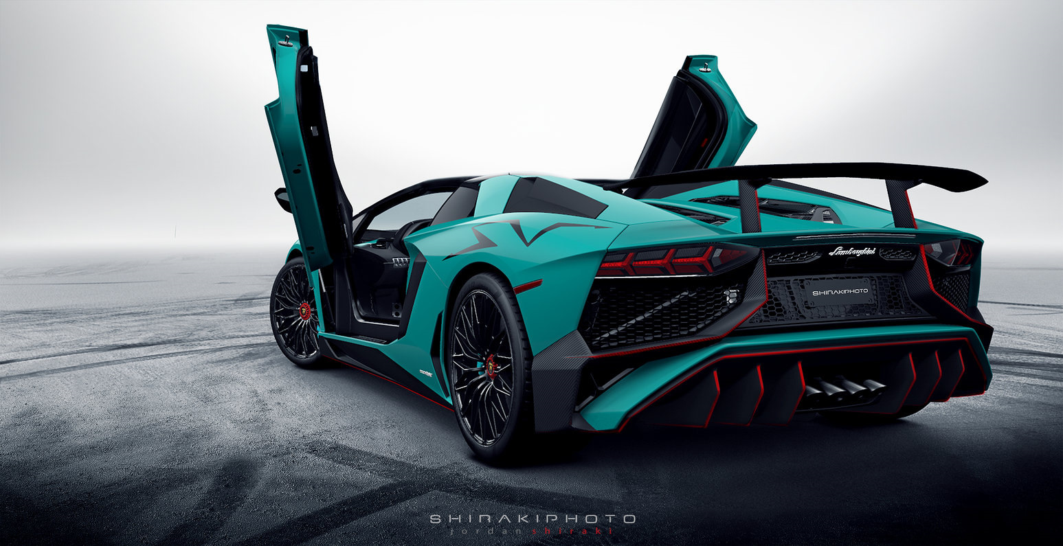 Машина Lamborghini Aventador SV