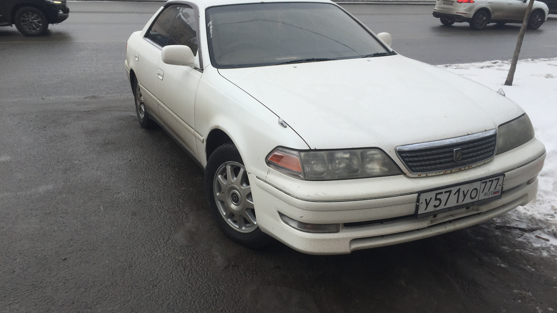 Toyota Mark II (100) 2.5 бензиновый 1999 | Перламутровый Джей на DRIVE2