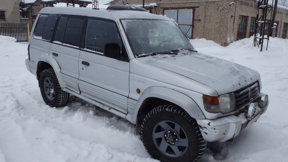 Pajero 2 5 дизель. Паджеро 2 в тонере.