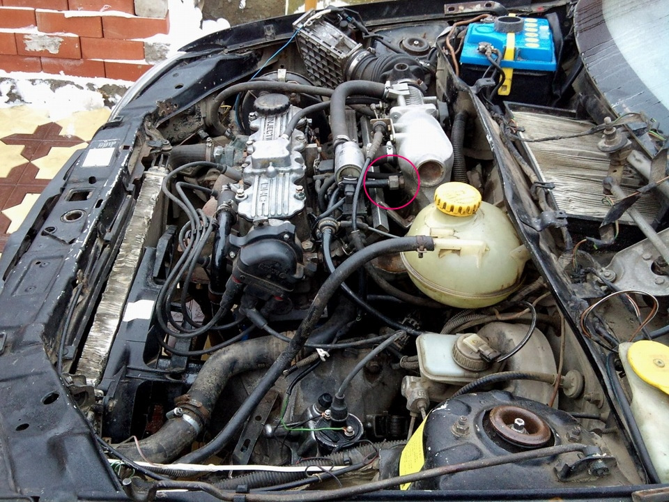 опель калибра или трактор в кузове купе))) — Opel Calibra, 2 л, 1991 ...