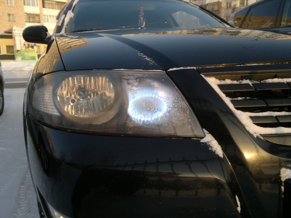 Глазки!:(((( — Nissan Almera Classic (B10), 1,6 л, 2007 года | своими ...