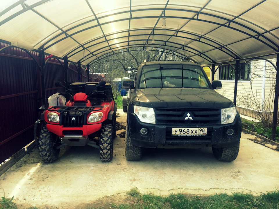 Фото в бортжурнале Mitsubishi Pajero (4G)