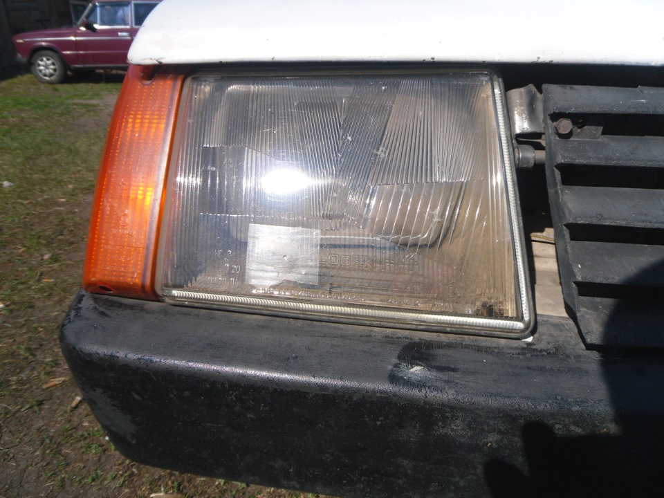 Промывка фар и фонарей — ЗАЗ 1102, 1,1 л., 1994 года | плановое ТО | DRIVE2