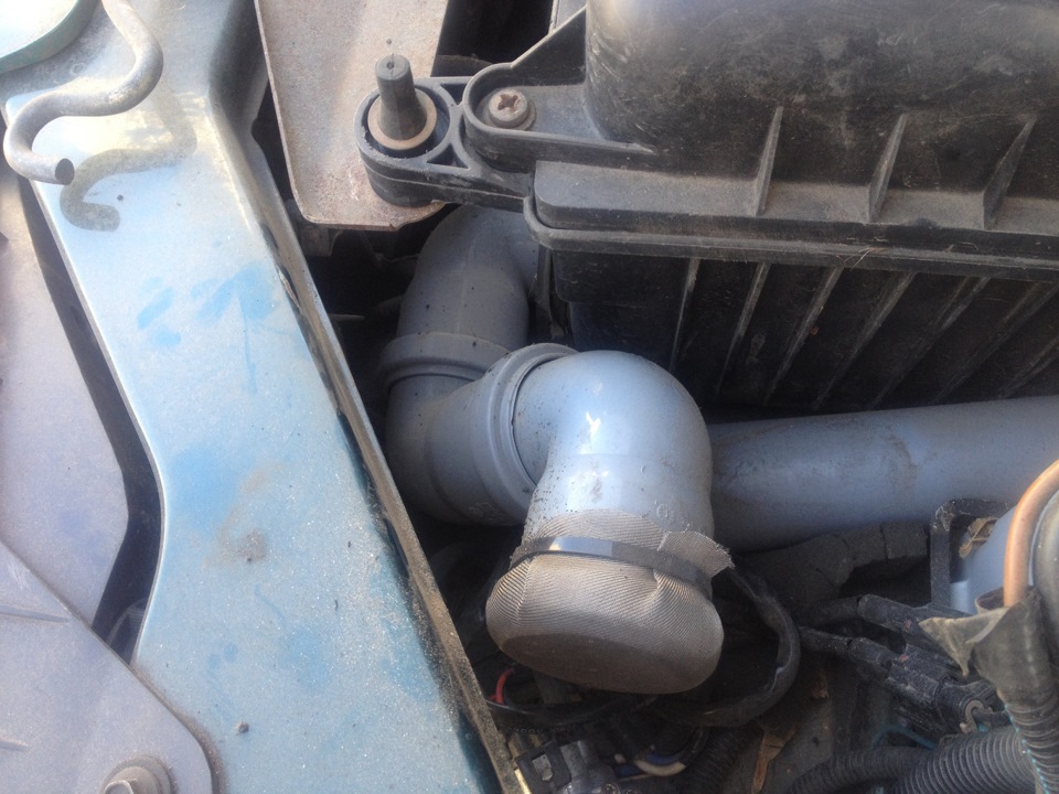 Сантехшноркель — Chevrolet Niva, 1,7 л, 2004 года | тюнинг | DRIVE2