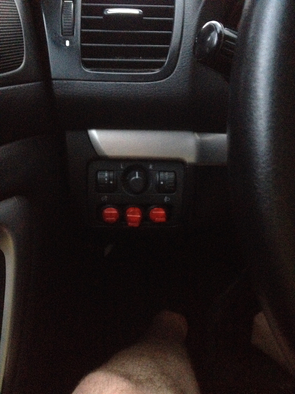 Тумблера на управление доп устройствами — Subaru Outback (BP), 2,5 л ...