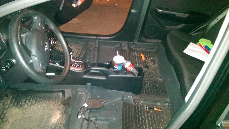 Чехлы эко-кожа — KIA Rio (3G), 1,6 л, 2013 года | аксессуары | DRIVE2