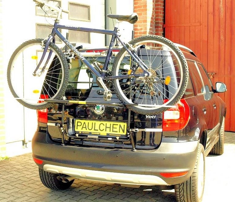 Skoda yeti deals bike rack