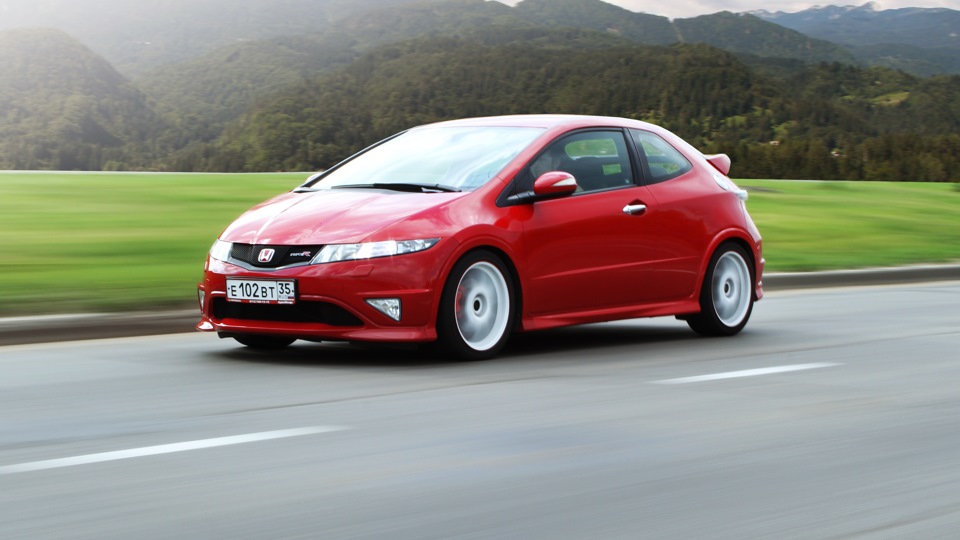 Honda Civic Type R вострый топор