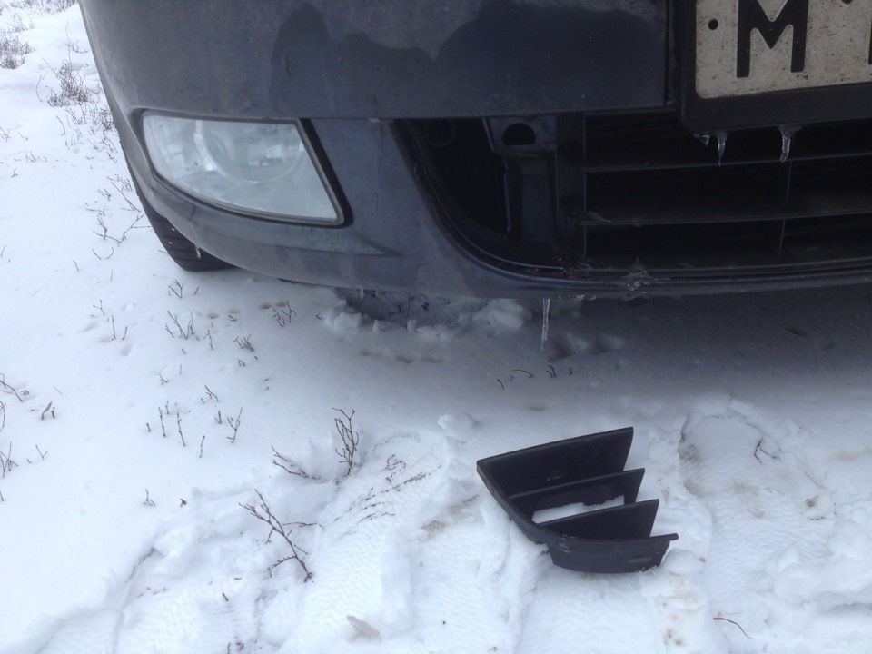 LEDолизация ходового огня — Skoda Octavia A5 Mk2, 1,4 л, 2009 года ...