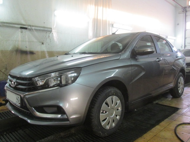 Антикор обработка нового автомобиля Лада Веста по пакетам \"Комплекс ...