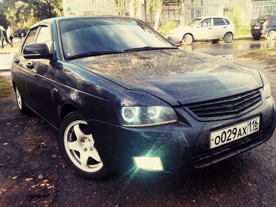 ксенон в птф — Lada Приора седан, 1,6 л, 2008 года | электроника | DRIVE2