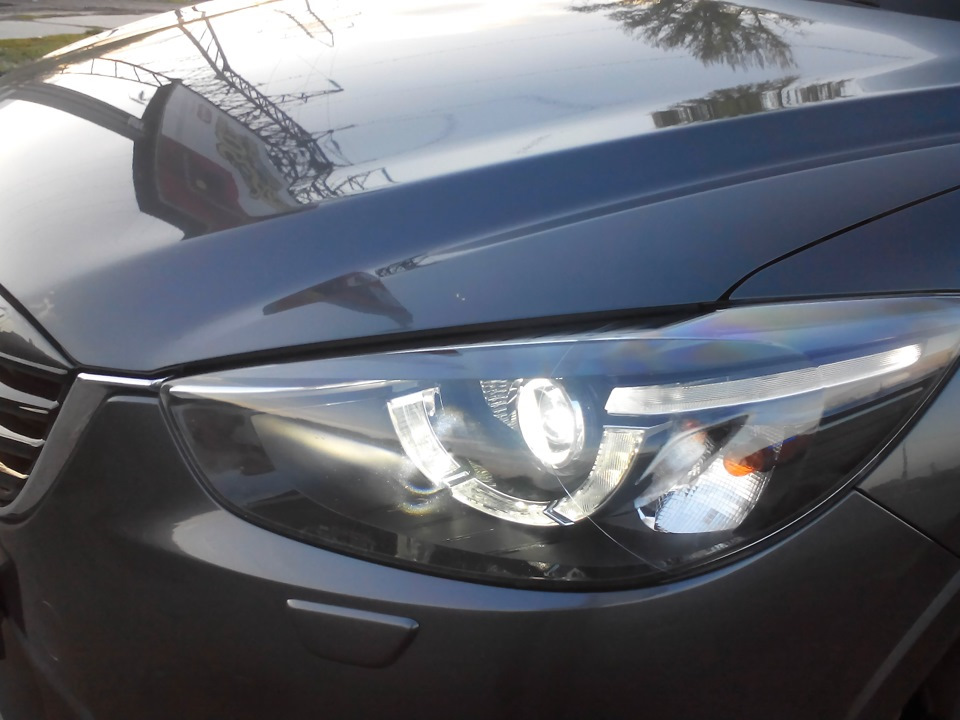 Как снять фару mazda cx5 2015