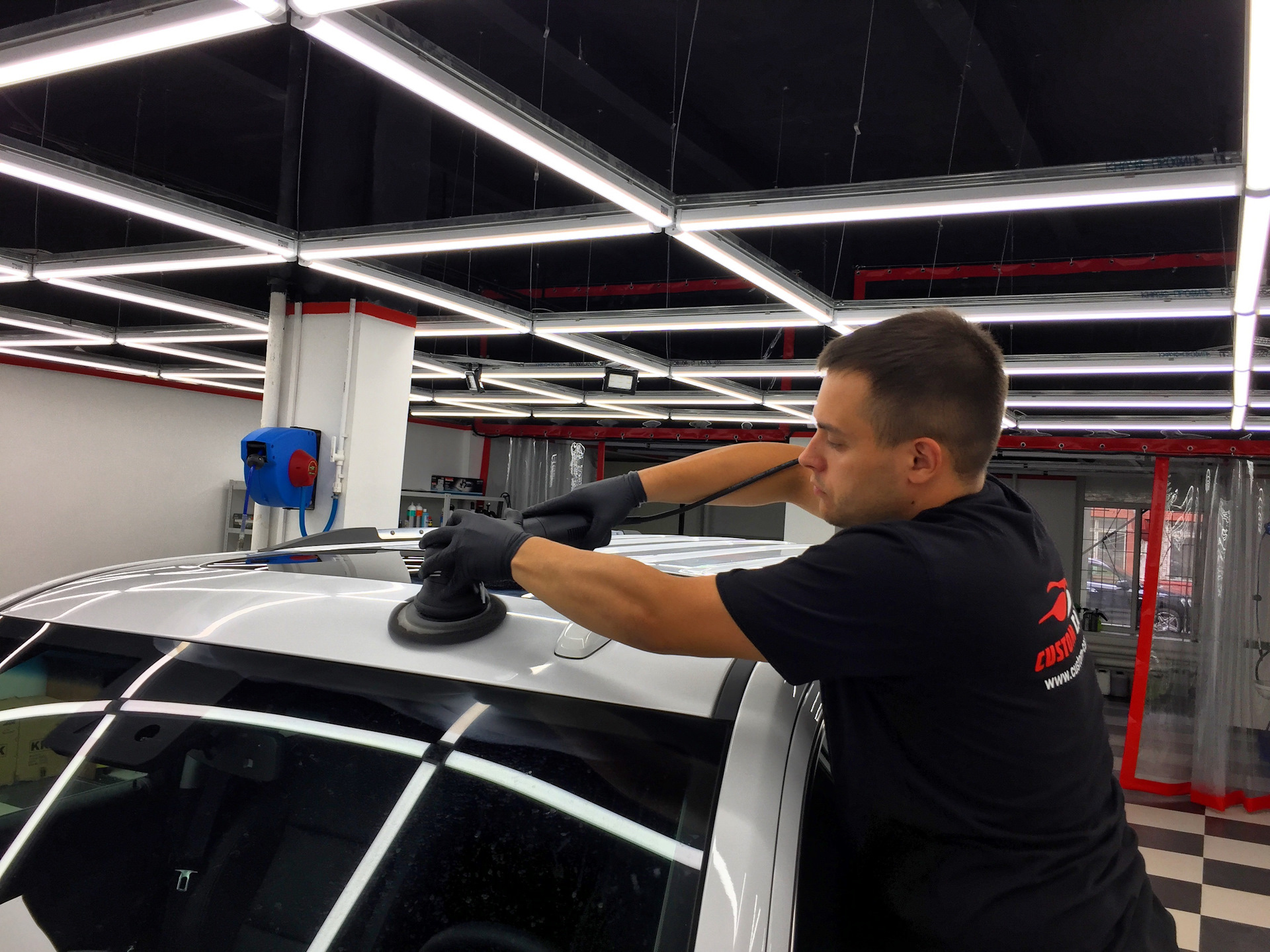 Керамическая защита и оклейка зоны риска защитной пленкой Chevrolet ...