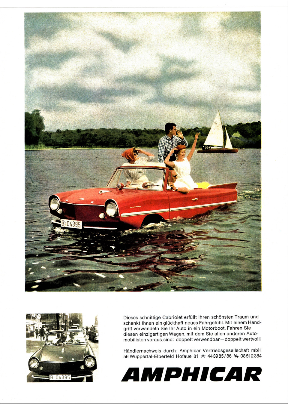 Учитесь плавать!” или Amphicar 770 — автомобиль и пароход в одном флаконе —  «История автомобилестроения» на DRIVE2