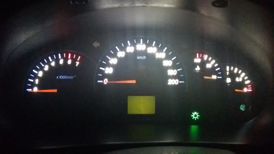 меняем цвет в приборке — Lada Приора седан, 1,6 л, 2008 года ...