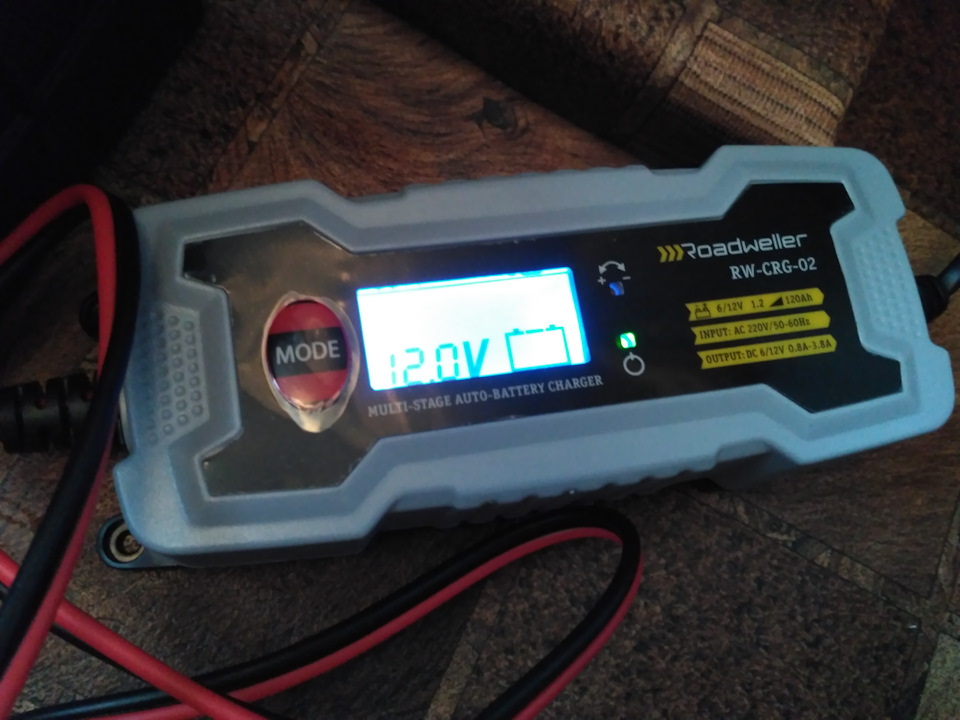 Автоматическое зарядное устройство Roadweller RW-CRG-02 — Great Wall M4, 1,5 л, 2014 года