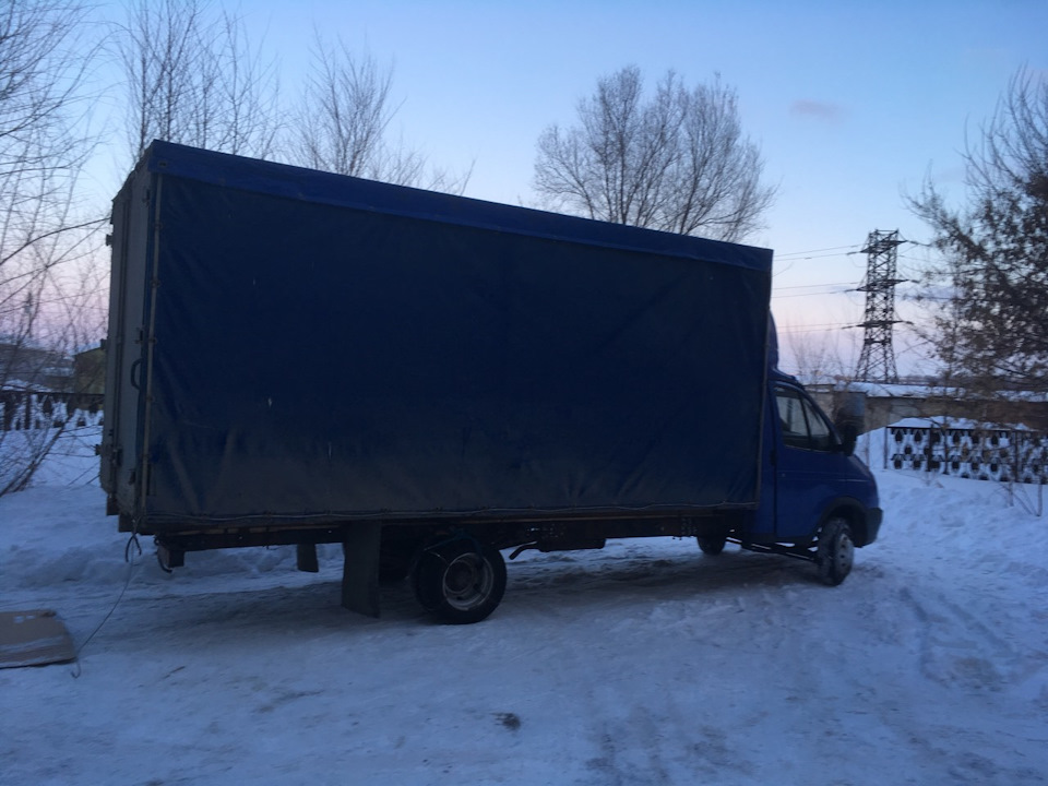 Удлинение с кузова 4 метра под кузов 5.2 — ГАЗ Газель, 2,5 л, 2007 года ...