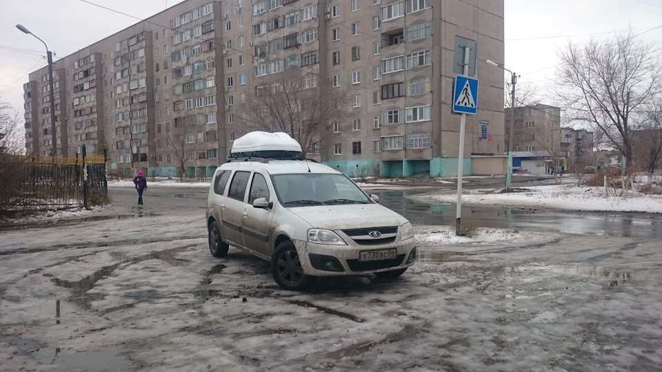 Бокс Torino — Lada Ларгус, 1,6 л, 2016 года | аксессуары | DRIVE2