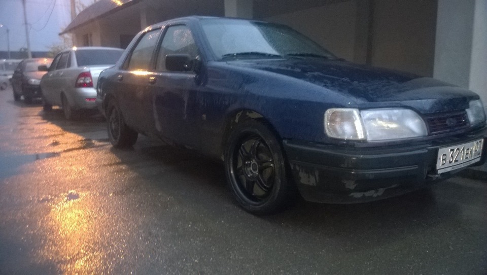 Переобулся на лето, r16. — Ford Sierra, 2 л, 1991 года | колёсные диски ...