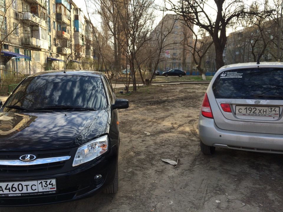 Тонировка — Lada Гранта (1G), 1,6 л, 2013 года | просто так | DRIVE2