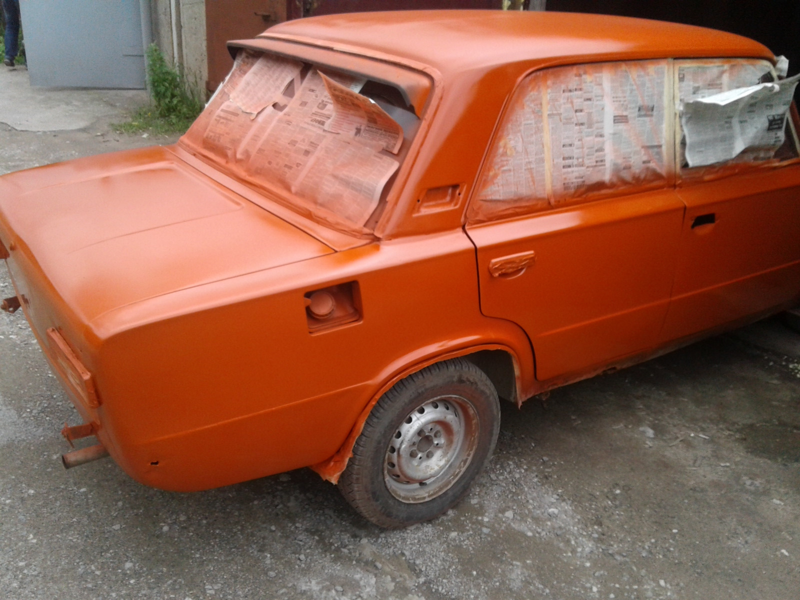 Покраска кузова — Lada 21011, 1,3 л, 1980 года | кузовной ремонт | DRIVE2