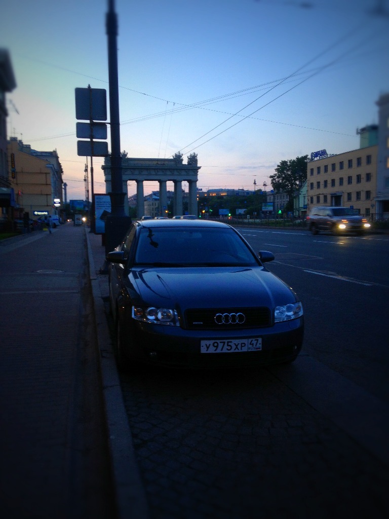 Омыватели фар — лают но не кусают — Audi A4 (B6), 1,8 л, 2003 года ...