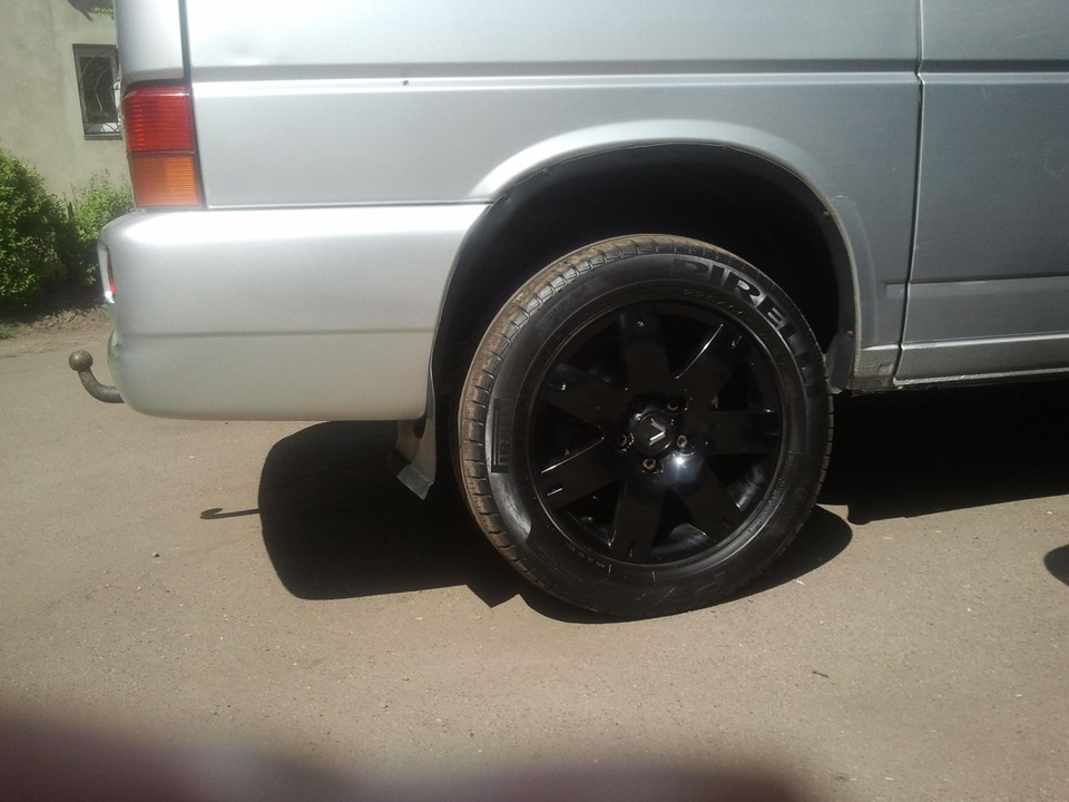 ㋛ Полироль для резины ㋛ — Volkswagen Transporter T4, 2,5 л, 2003 года ...