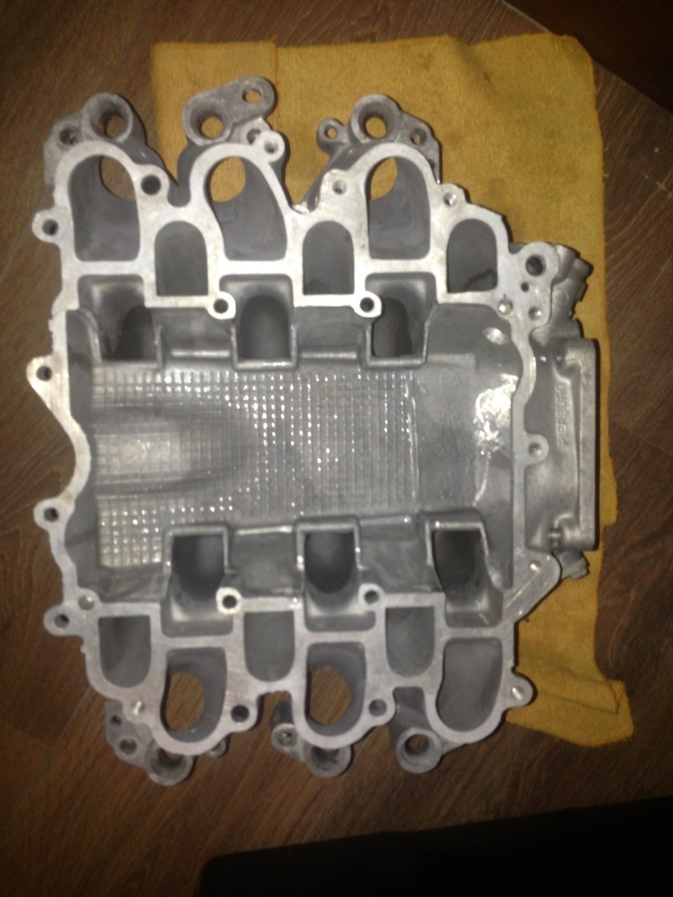 Разобрал и помыл коллектор внутри — Audi A6 (C4)