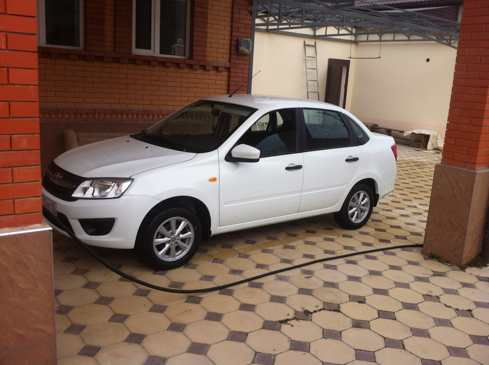 диски рестайл от приоры 2 — Lada Гранта, 1,6 л, 2015 года | колёсные ...