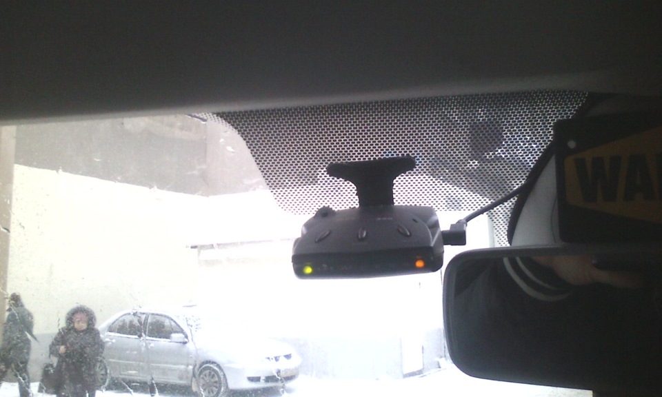 Антирадар к плафону — Renault Megane II, 1,5 л, 2008 года | аксессуары ...