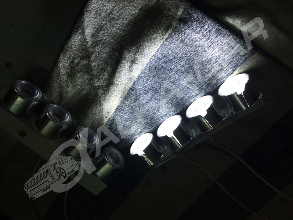 Mitsubishi Pajero 4. Кастом линзованные ДХО в фары — Alfa-Car на DRIVE2