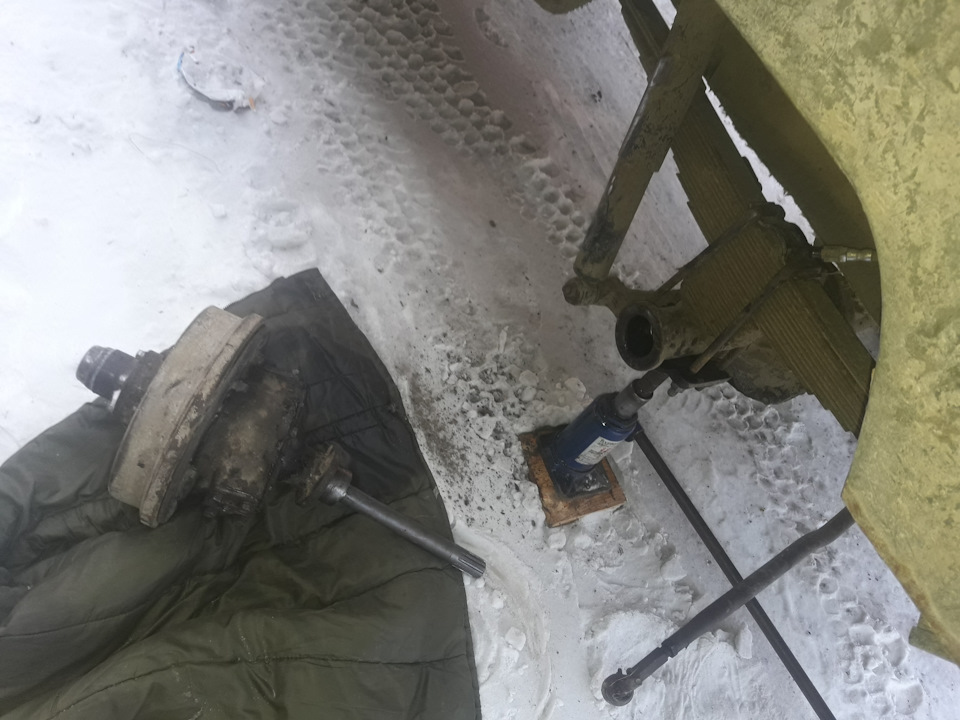 Что то болтается колесо))) — УАЗ 3741, 2,4 л, 1991 года | своими руками ...