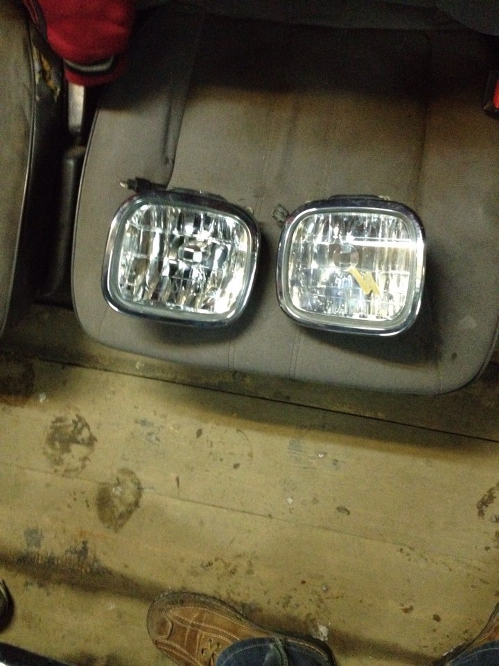 Купил родные противотуманки — Subaru Forester (SF), 2 л, 1997 года ...