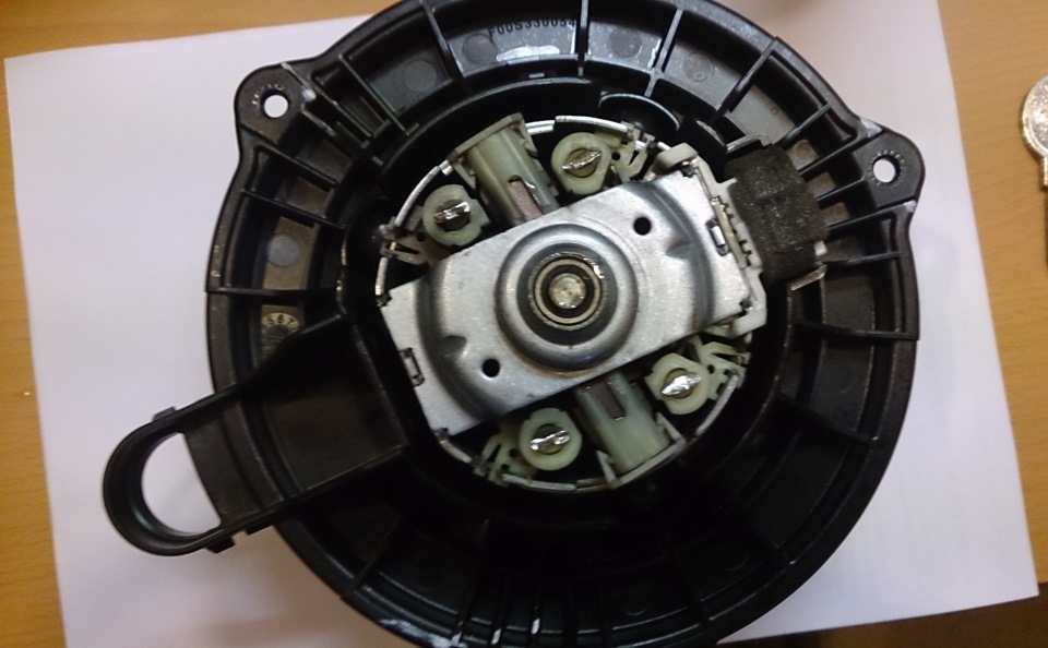 Моторчик печки…избавление от скрипа, шуршания и прочих недугов ...