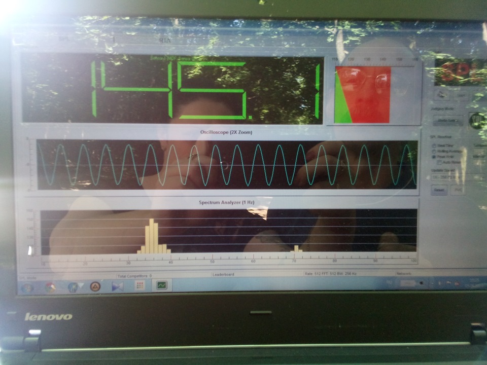 Замер звукового давления (SPL) — Audi 100 (C4), 2,8 л, 1991 года ...