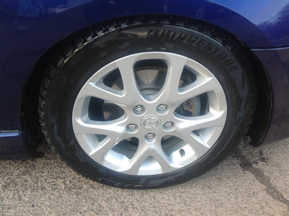 Продано! R16 оригинал мазда 3-6 на 17 резину липучку — Mazda 3 (1G) BK ...