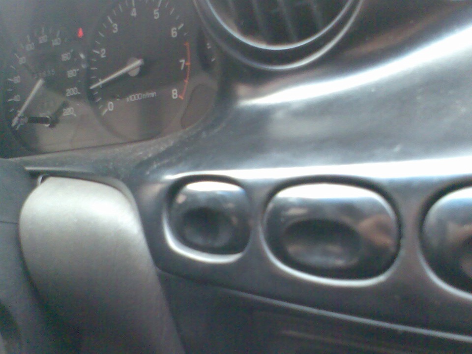 Переделка заглушки в кнопку-продолжение — Daewoo Leganza, 2 л, 1998 ...