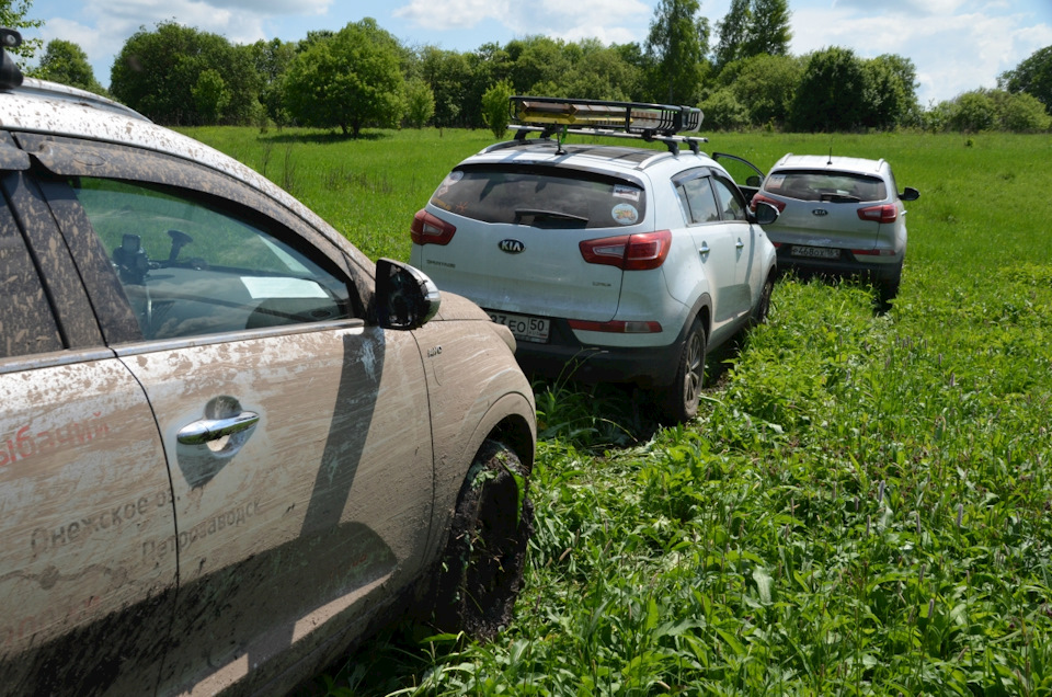 Самый чисты это я :))) — KIA Sportage (3G)