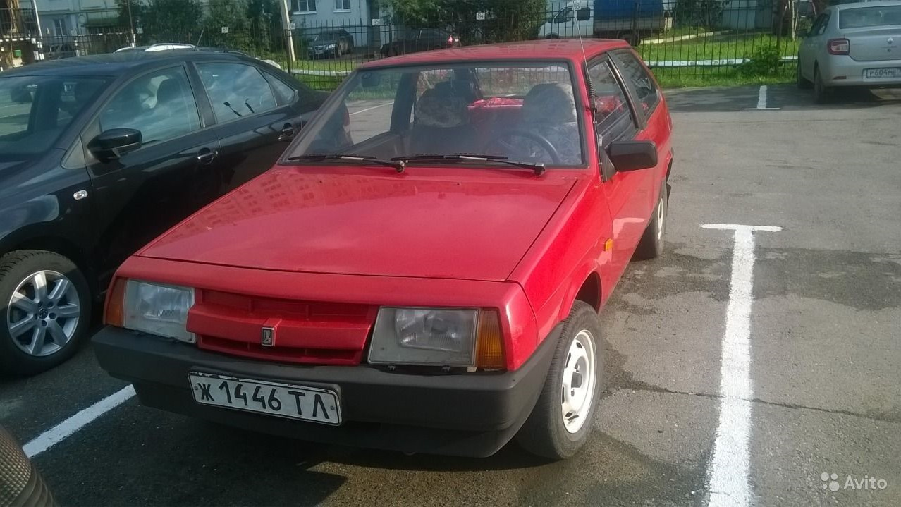 Lada 2108 1.3 бензиновый 1988 | вишня из СССР на DRIVE2