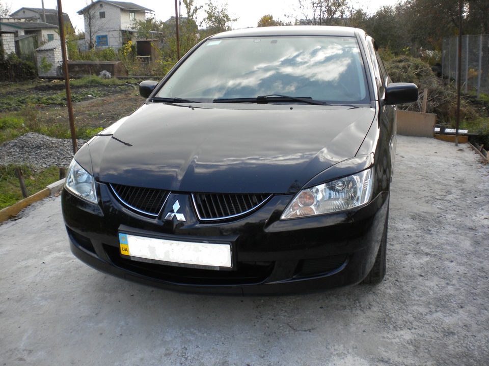 Реснички на дорейсталинг Ланцер 9 — Mitsubishi Lancer IX, 1,6 л, 2006 ...