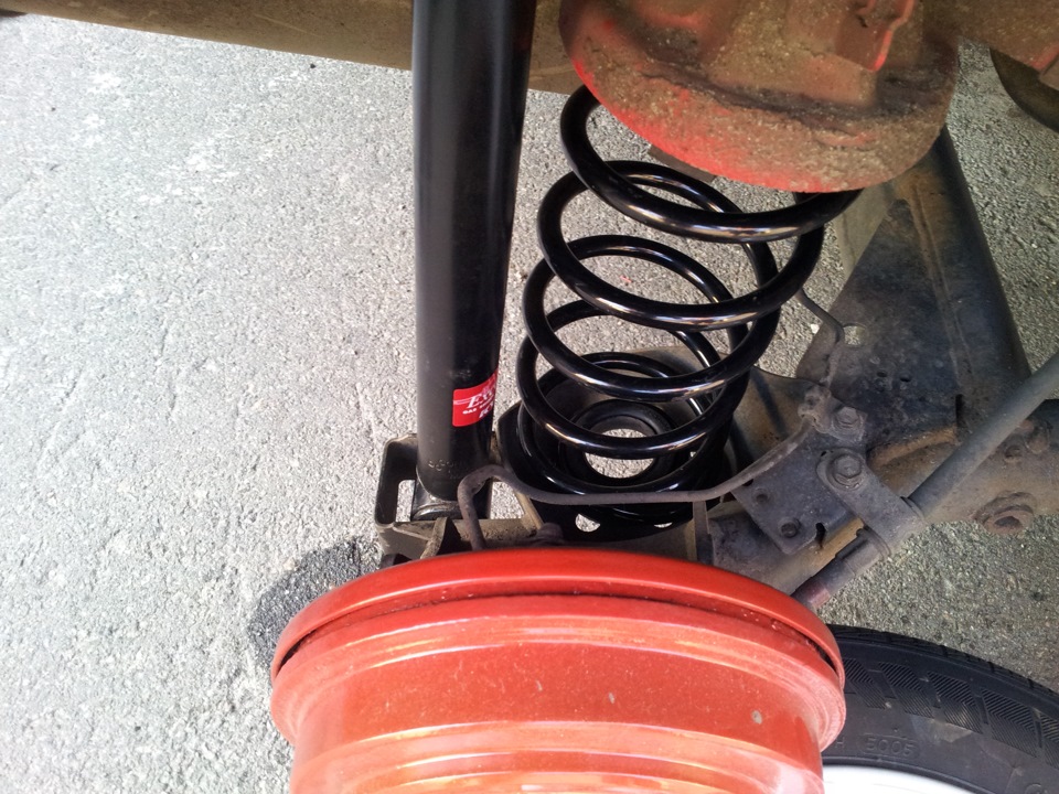 зад. амо, пружины и профилактика суппорта, диски и колодки UPDATE 26/04 ...