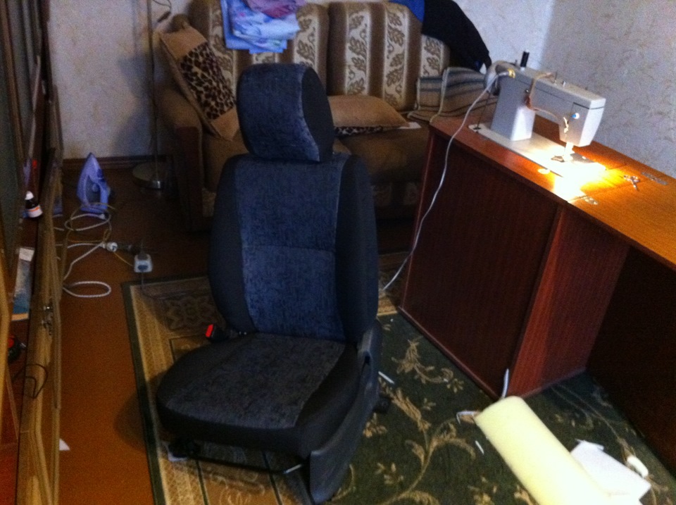 Переобивка кресла — первый результат — Suzuki Jimny, 1,3 л, 2008 года ...