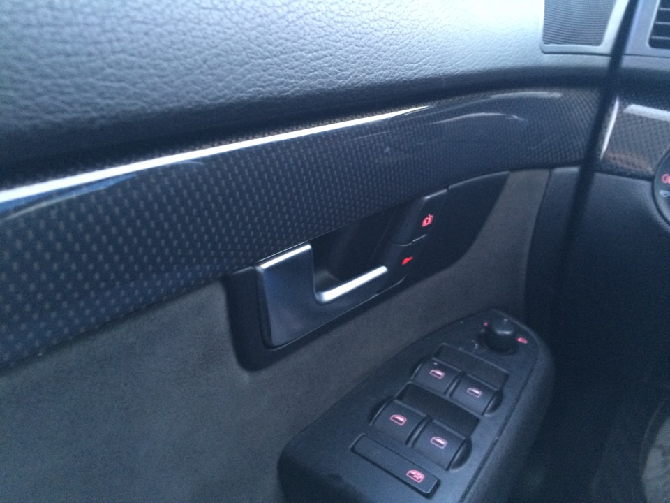 Ремонт карбоновых накладок! — Audi A4 (B7), 2 л, 2007 года | своими ...