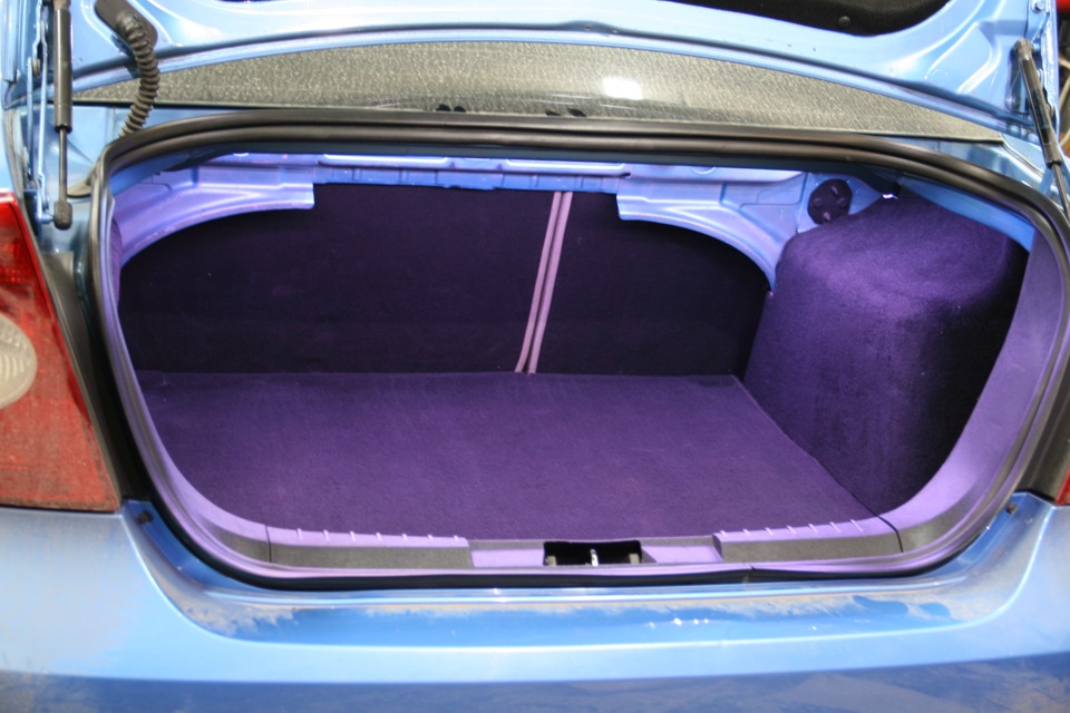 Багажник седана фото ШВИ часть 1-1 Багажник - Ford Focus II Sedan, 1,6 л, 2008 года автозвук DRIVE2