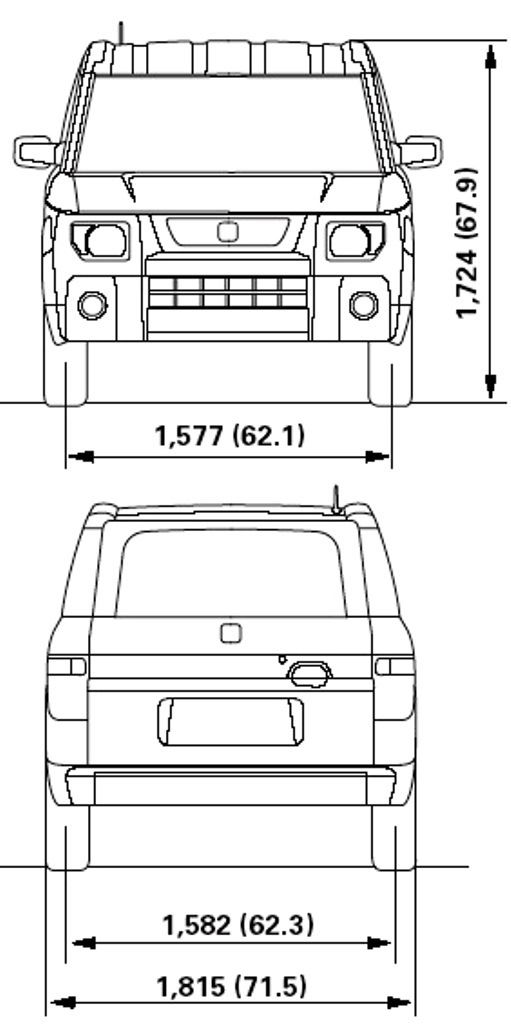 Фото в бортжурнале Honda Element