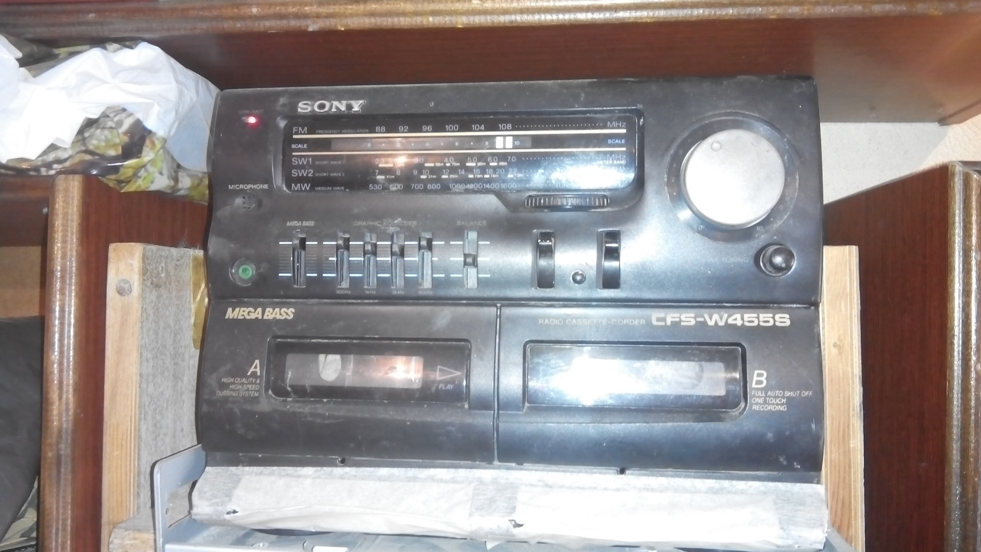 sony cfs w4355