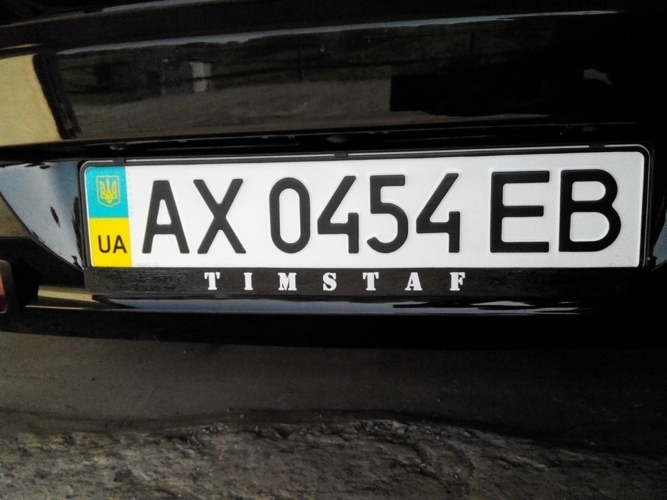 Эксклюзивная рамка номера — Nissan Almera Classic (B10), 2012 года ...