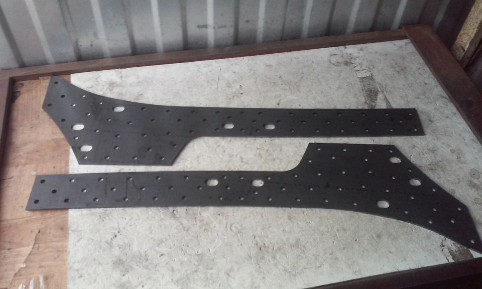 Усилители передних лонжеронов Нива — ShDA NIVA на DRIVE2