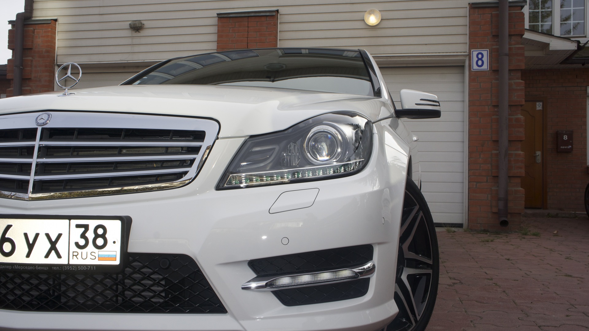 Mercedes-Benz C-class (W204) 1.6 бензиновый 2012 | White Horse на DRIVE2